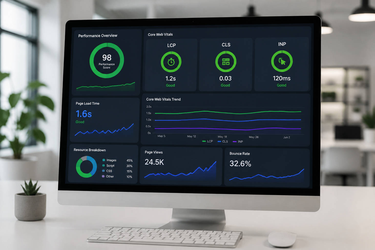 ניתוח דוח PageSpeed Insights לשיפור מהירות אתר אינטרנט